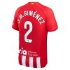 Nogometni Dres Atlético Madrid J.M. Gimenez 2 Domaći 23/24